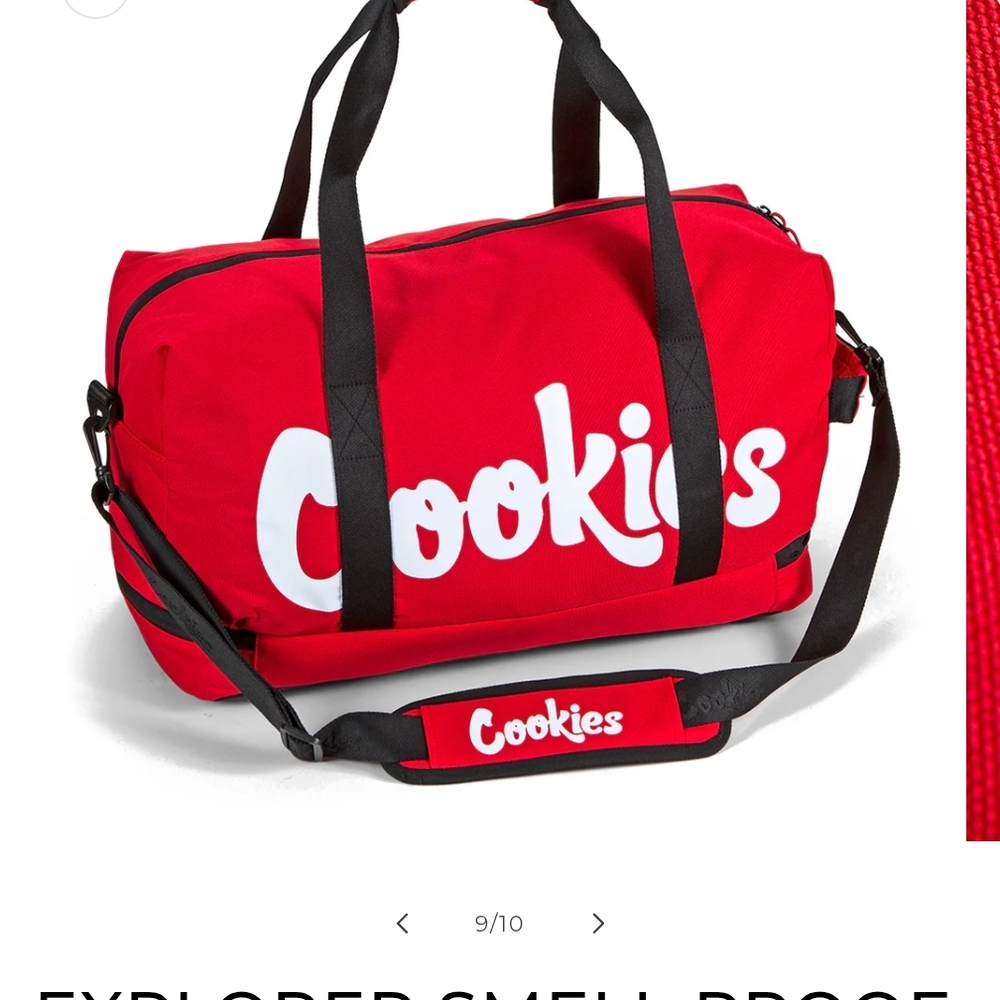 Cookies Red Duffel Bag